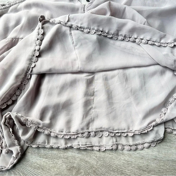 ONE TEASPOON Milky Rise Flared Loose Fit Top Blouse - Picture 14 of 16